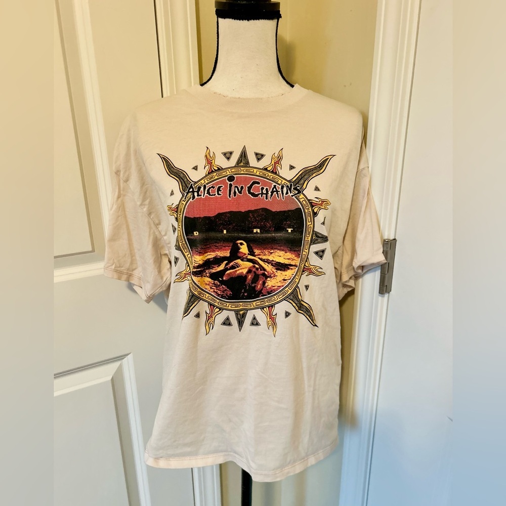 Alice in Chains Dirt Graphic Tee - Beige